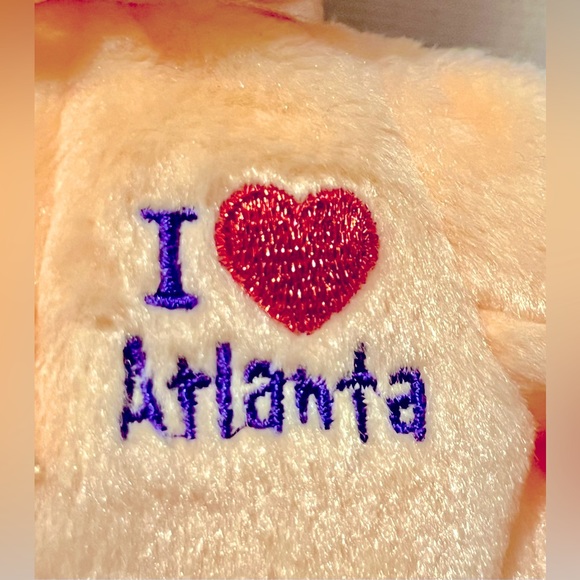Ty Beanie Babies ATLANTA - the I Love Atlanta Bear (State Exclusive) - Picture 8 of 14